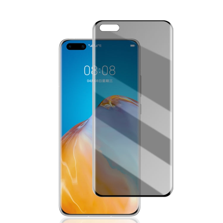 For Huawei P40 Pro mocolo 0.33mm 9H 3D Curved Privacy Tempered Glass Film