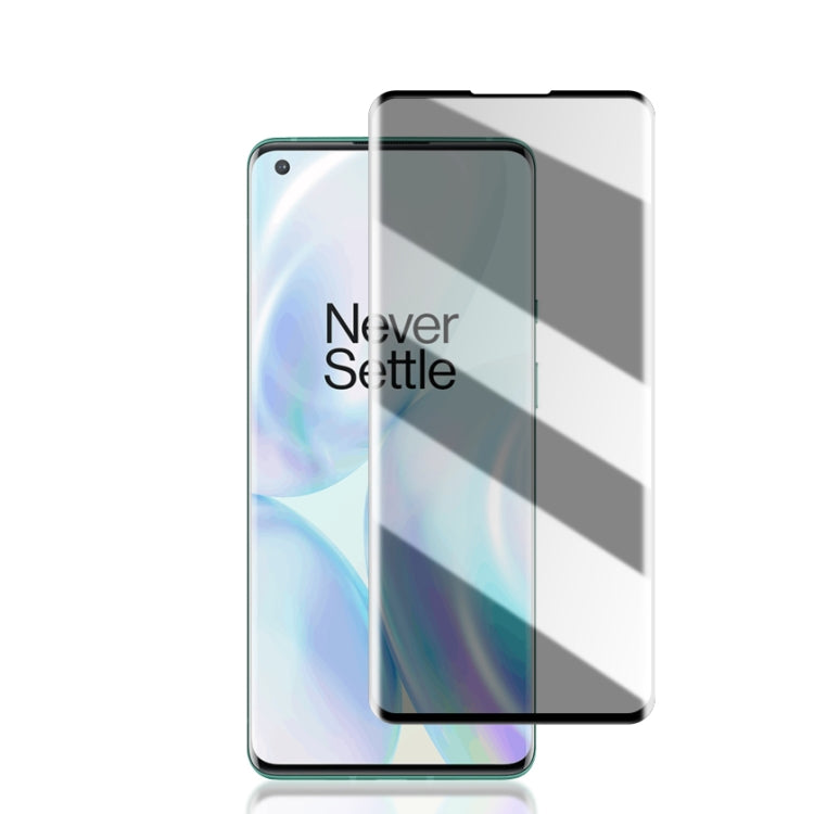 For Oneplus 8 Pro mocolo 0.33mm 9H 3D Curved Privacy Tempered Glass Film