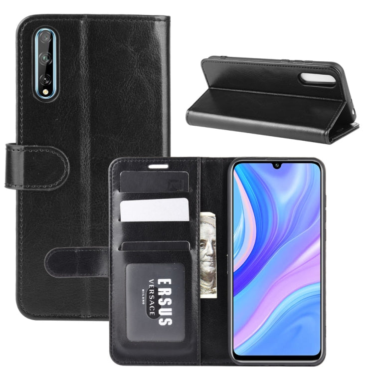 For Huawei Y8p/Enjoy 10s R64 Texture Single Horizontal Flip Protective Case with Holder & Card Slots & Wallet& Photo Frame