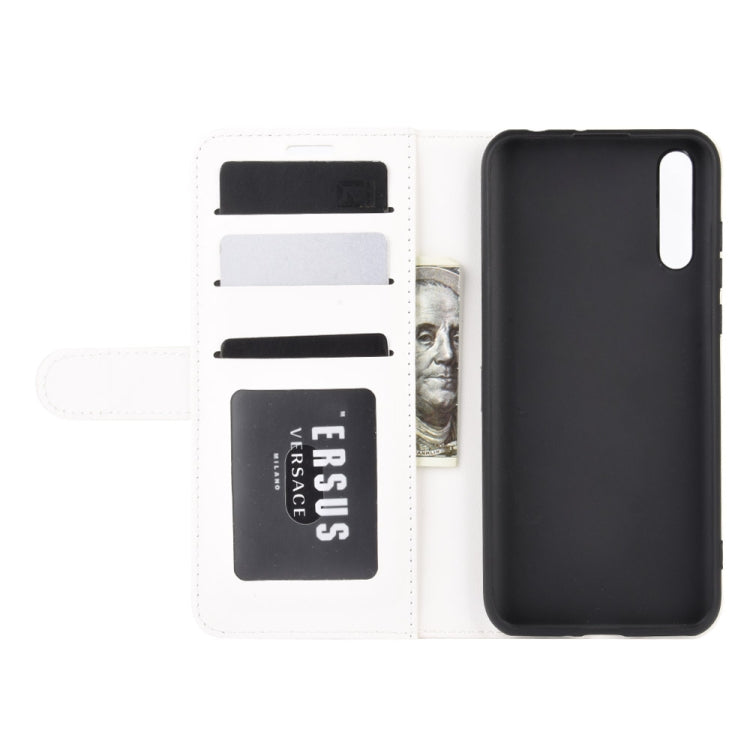 For Huawei Y8p/Enjoy 10s R64 Texture Single Horizontal Flip Protective Case with Holder & Card Slots & Wallet& Photo Frame