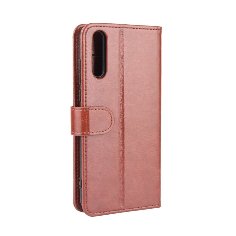 For Huawei Y8p/Enjoy 10s R64 Texture Single Horizontal Flip Protective Case with Holder & Card Slots & Wallet& Photo Frame