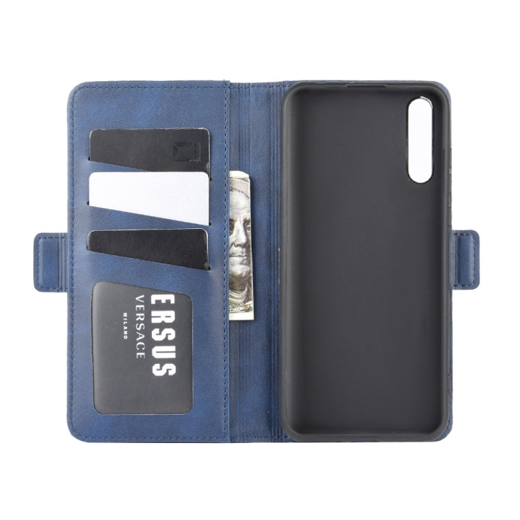 For Huawei Y8p/Enjoy 10s Dual-side Magnetic Buckle Horizontal Flip Leather Case with Holder & Card Slots & Wallet