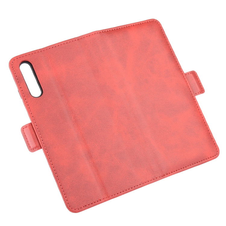 For Huawei Y8p/Enjoy 10s Dual-side Magnetic Buckle Horizontal Flip Leather Case with Holder & Card Slots & Wallet