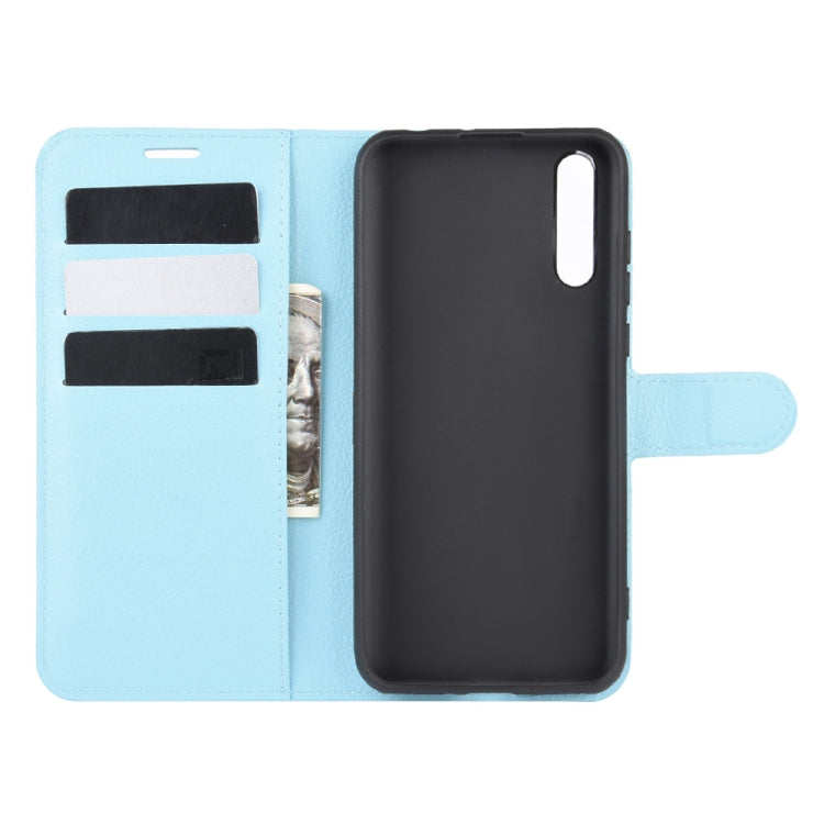 For Huawei Y8p/Enjoy 10s Litchi Texture Horizontal Flip Protective Case with Holder & Card Slots & Wallet