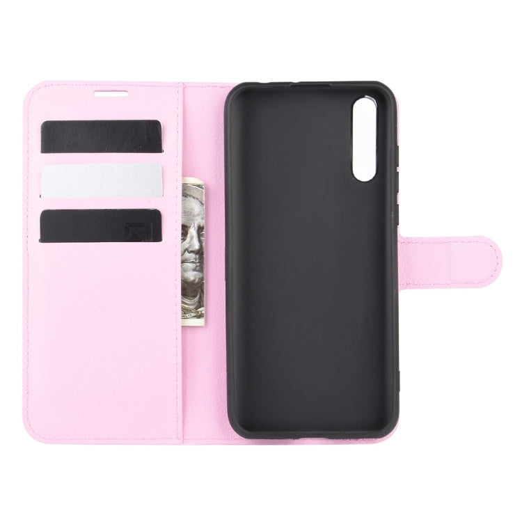For Huawei Y8p/Enjoy 10s Litchi Texture Horizontal Flip Protective Case with Holder & Card Slots & Wallet
