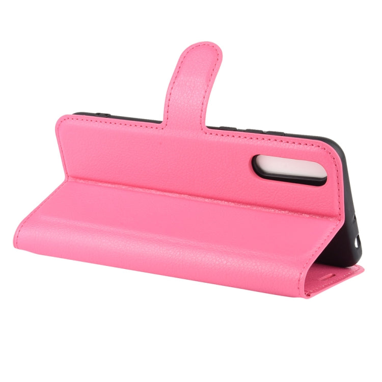 For Huawei Y8p/Enjoy 10s Litchi Texture Horizontal Flip Protective Case with Holder & Card Slots & Wallet