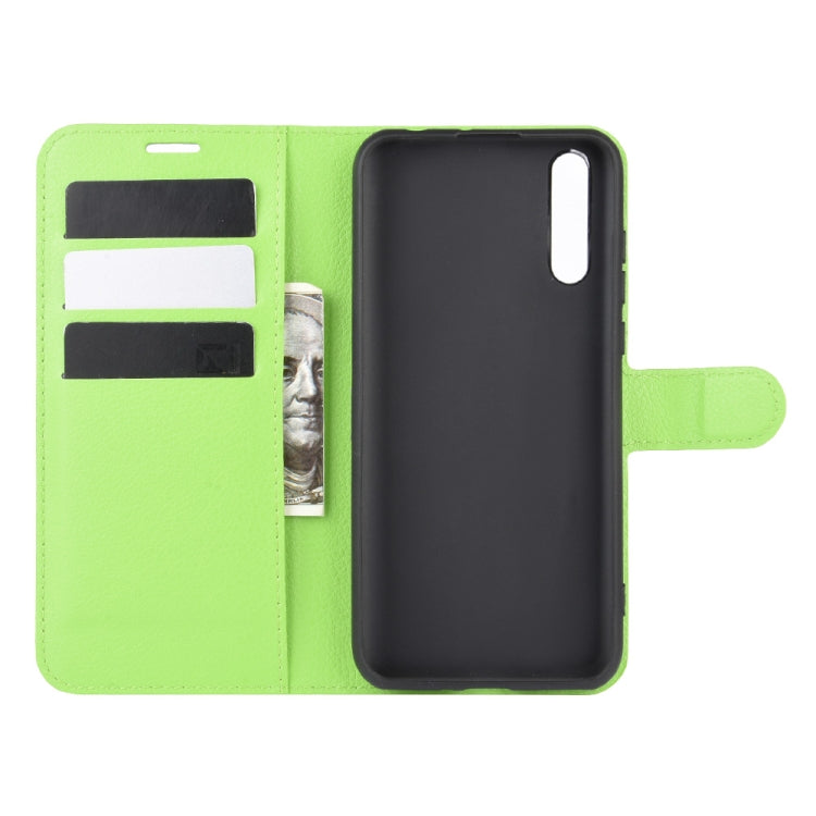 For Huawei Y8p/Enjoy 10s Litchi Texture Horizontal Flip Protective Case with Holder & Card Slots & Wallet