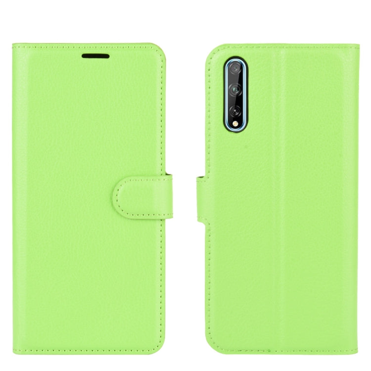 For Huawei Y8p/Enjoy 10s Litchi Texture Horizontal Flip Protective Case with Holder & Card Slots & Wallet