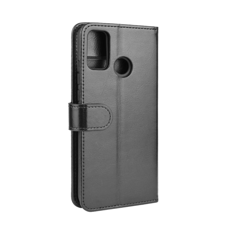 For Huawei Honor 9X Lite R64 Texture Single Horizontal Flip Protective Case with Holder & Card Slots & Wallet& Photo Frame