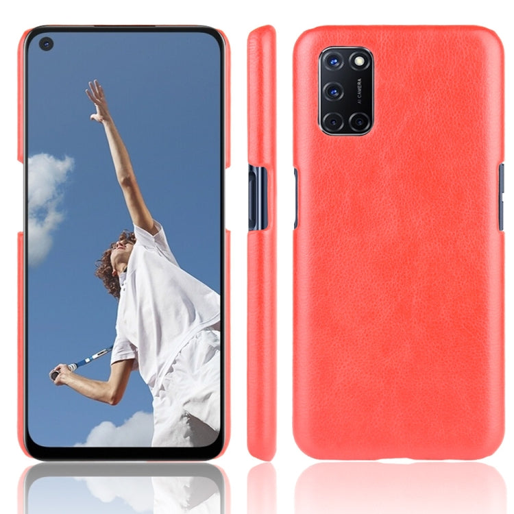 For Oppo A92/A52/A72 Shockproof Litchi Texture PC + PU Case