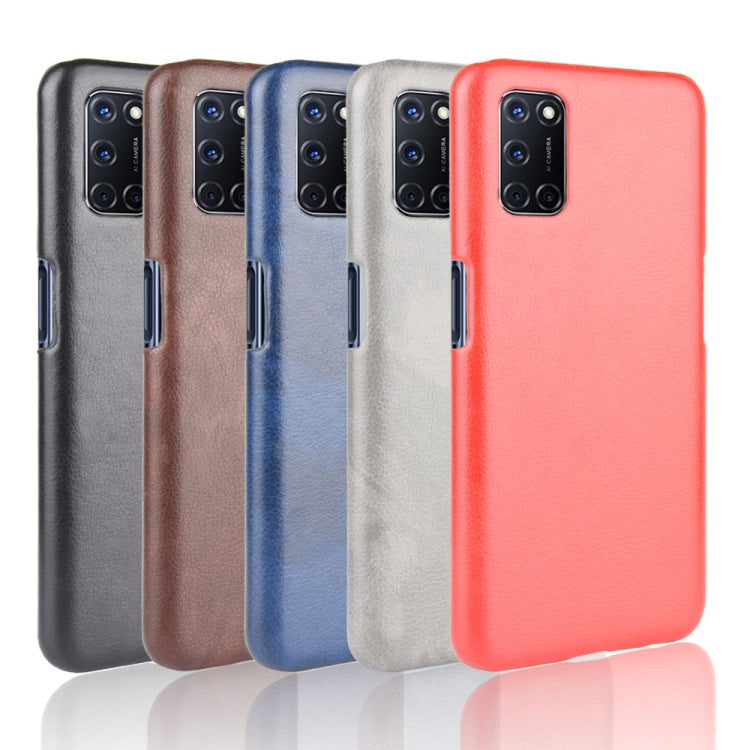 For Oppo A92/A52/A72 Shockproof Litchi Texture PC + PU Case