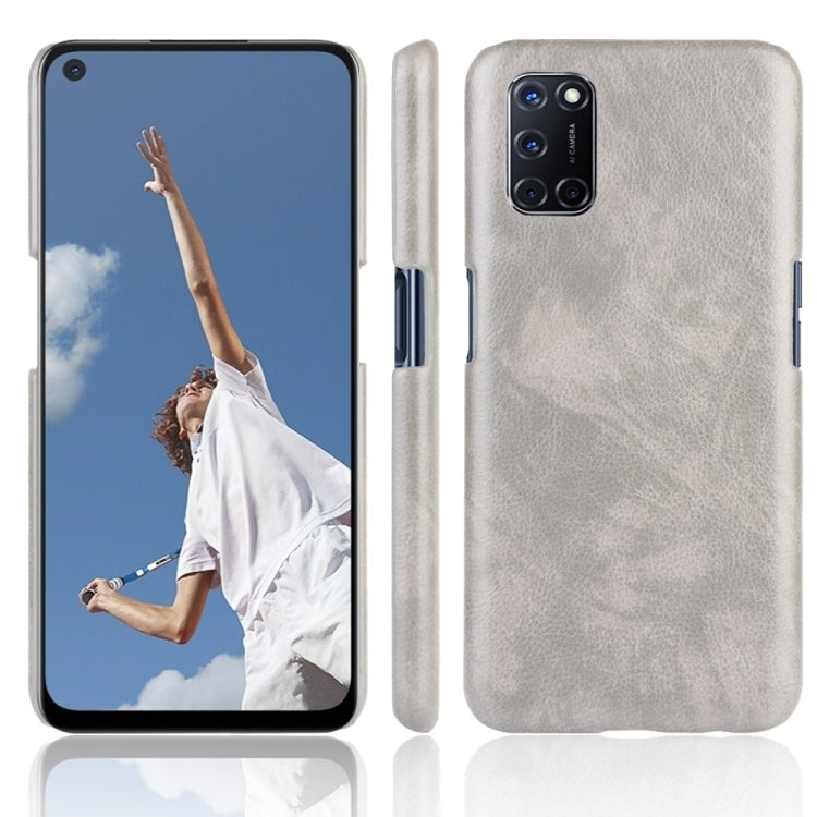 For Oppo A92/A52/A72 Shockproof Litchi Texture PC + PU Case