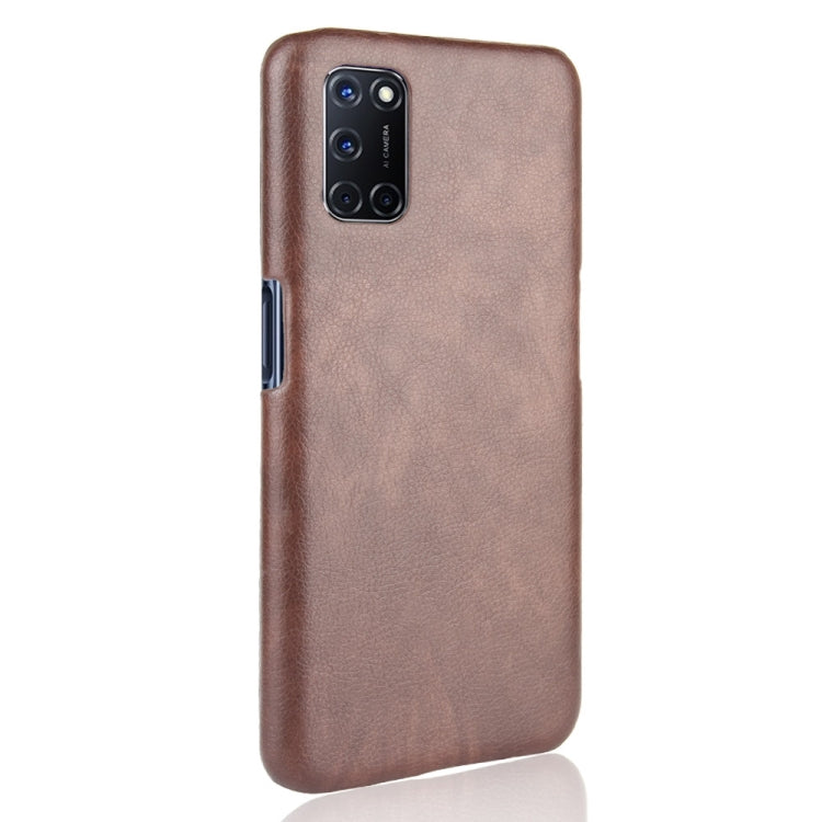 For Oppo A92/A52/A72 Shockproof Litchi Texture PC + PU Case