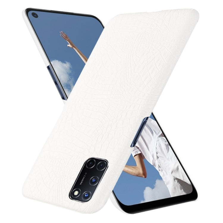 For Oppo A92/A52/A72 Shockproof Crocodile Texture PC + PU Case