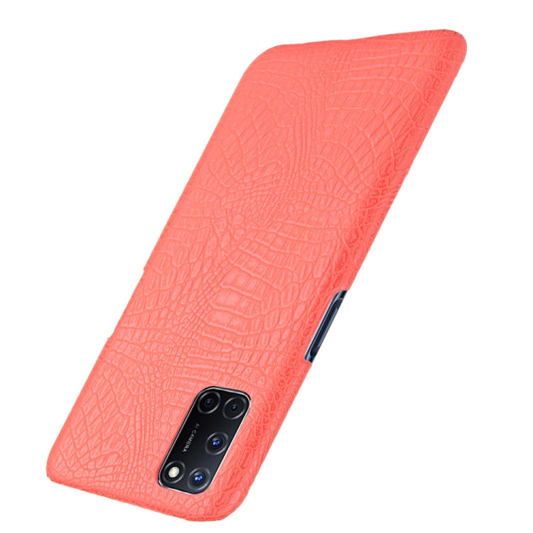 For Oppo A92/A52/A72 Shockproof Crocodile Texture PC + PU Case