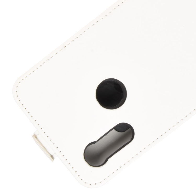 For Motorola Moto E6s 2020 R64 Texture Single Vertical Flip Leather Protective Case with Card Slots & Photo Frame