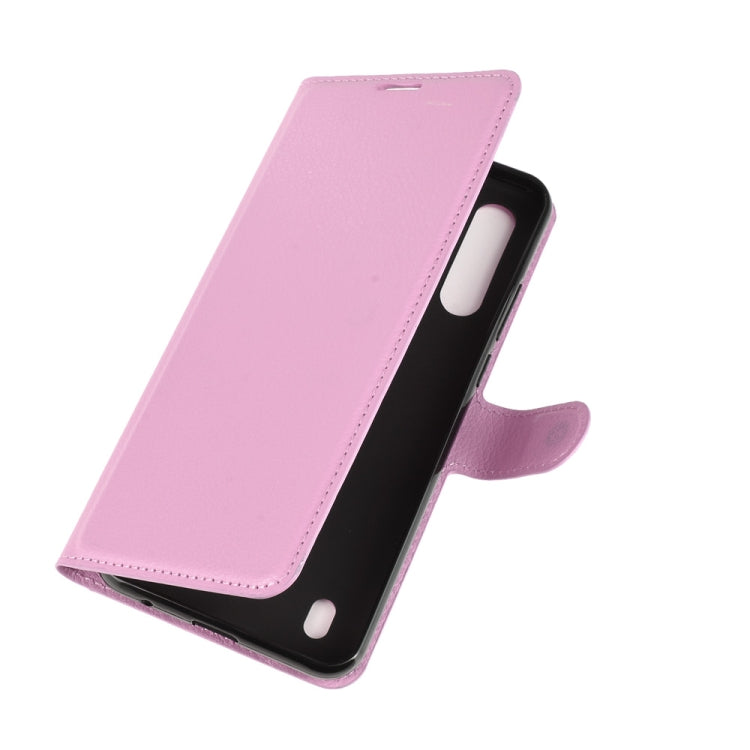 For Motorola Moto G8 Power Lite Litchi Texture Horizontal Flip Protective Case with Holder & Card Slots & Wallet