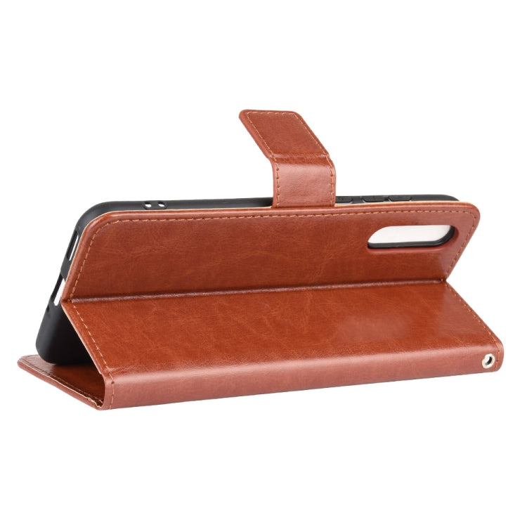 For Huawei P Smart S/Y8p/Enjoy 10S Retro Crazy Horse Texture Horizontal Flip Leather Case , with Holder & Card Slots & Photo Frame