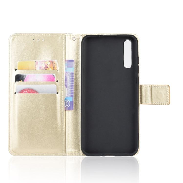 For Huawei P Smart S/Y8p/Enjoy 10S Retro Crazy Horse Texture Horizontal Flip Leather Case , with Holder & Card Slots & Photo Frame