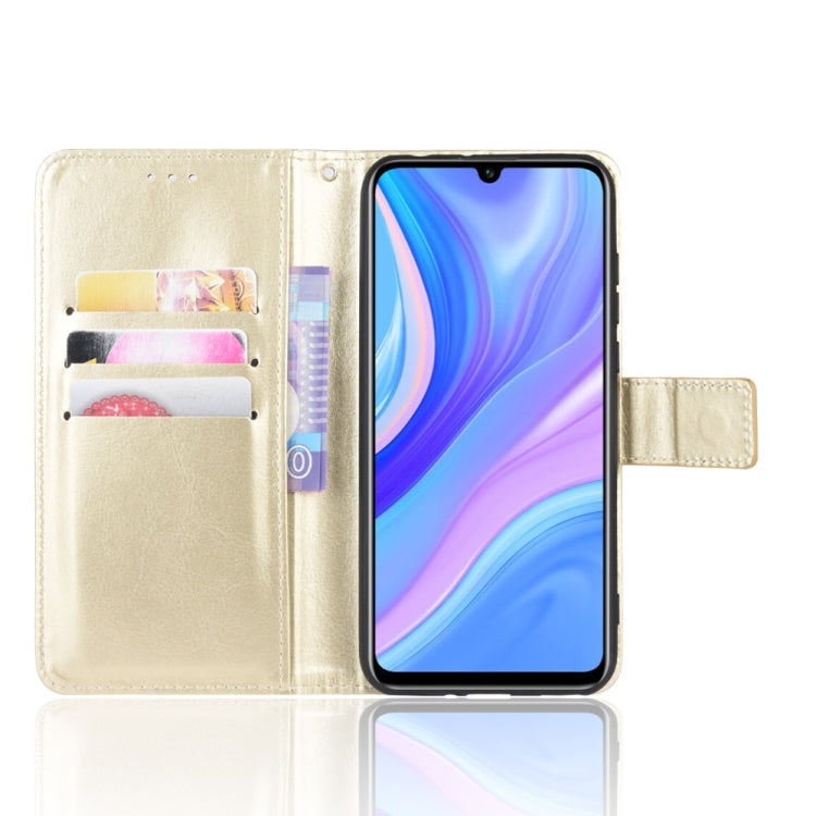 For Huawei P Smart S/Y8p/Enjoy 10S Retro Crazy Horse Texture Horizontal Flip Leather Case , with Holder & Card Slots & Photo Frame