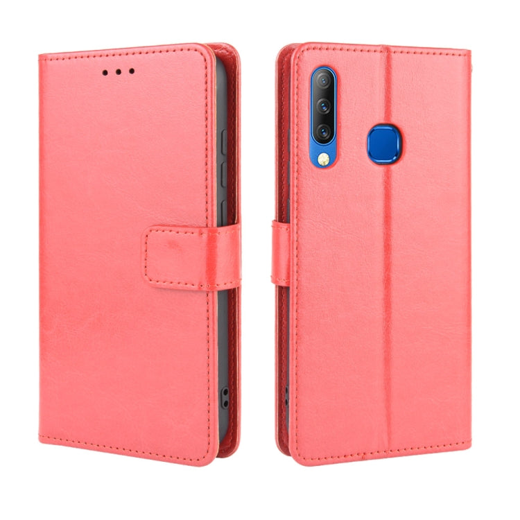 For Infinix Smart 3 Plus / X627 Retro Crazy Horse Texture Horizontal Flip Leather Case , with Holder & Card Slots & Photo Frame