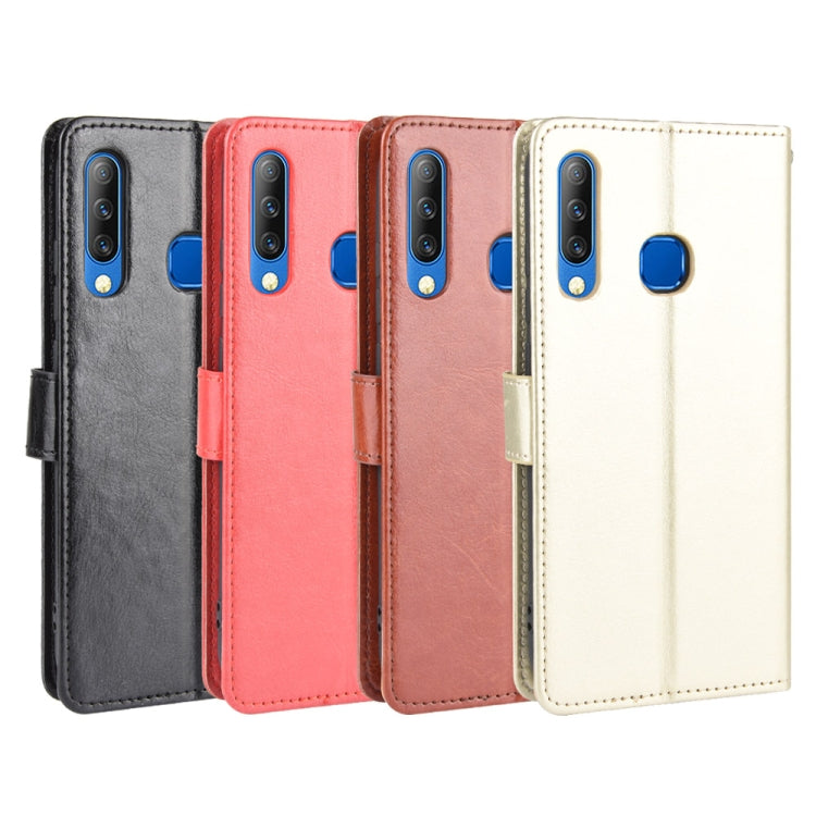 For Infinix Smart 3 Plus / X627 Retro Crazy Horse Texture Horizontal Flip Leather Case , with Holder & Card Slots & Photo Frame