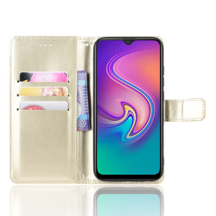 For Infinix Smart 3 Plus / X627 Retro Crazy Horse Texture Horizontal Flip Leather Case , with Holder & Card Slots & Photo Frame