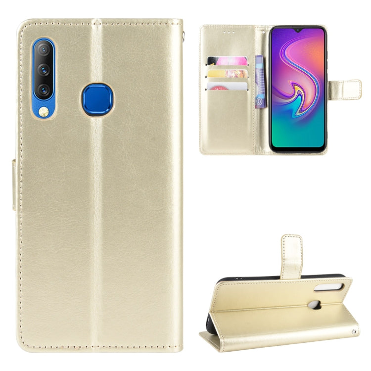 For Infinix Smart 3 Plus / X627 Retro Crazy Horse Texture Horizontal Flip Leather Case , with Holder & Card Slots & Photo Frame