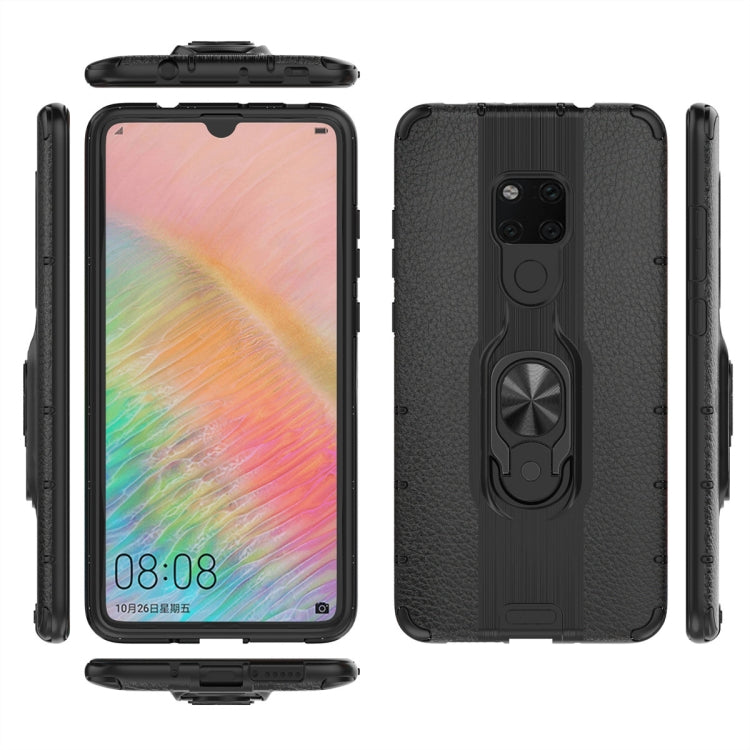 For Huawei Mate 20 Shockproof PC + TPU Case with Ring Holder