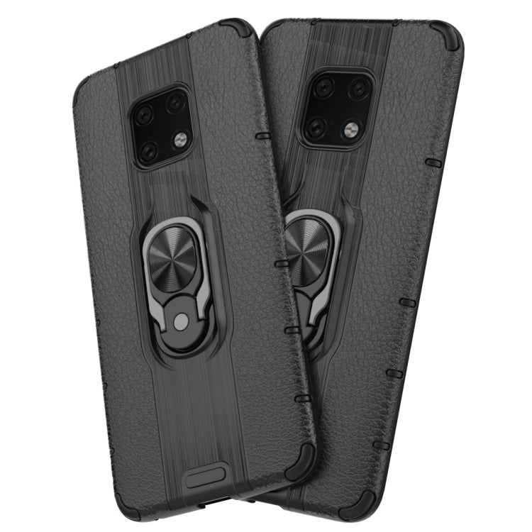 For Huawei Mate 20 pro Shockproof PC + TPU Case with Ring Holder