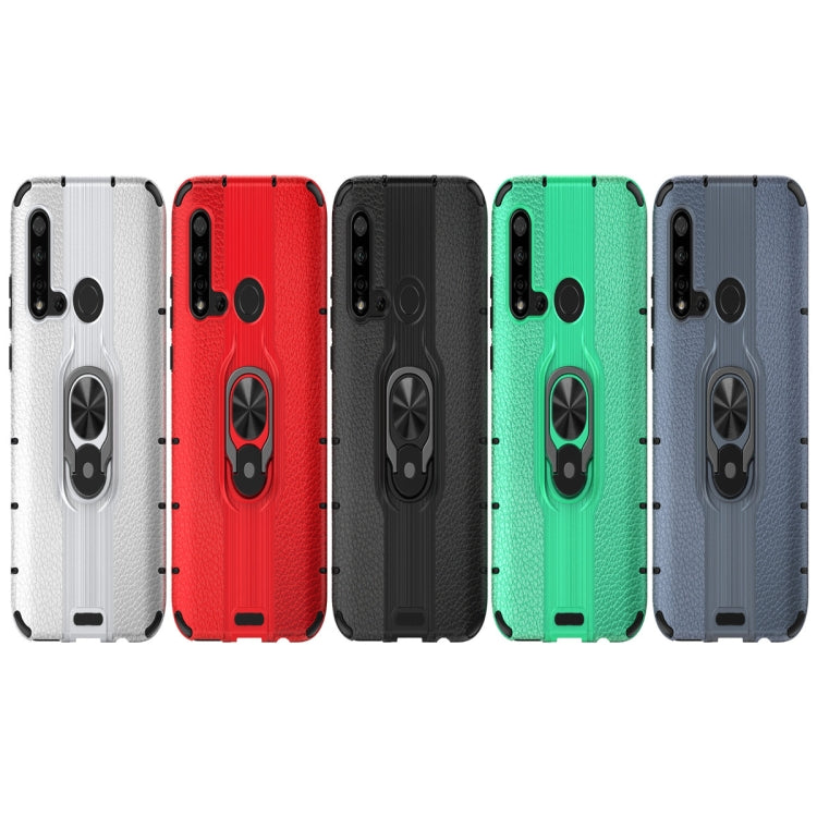 For Huawei P20 Lite 2019 Shockproof PC + TPU Case with Ring Holder