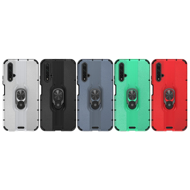 For Huawei Honor 20 Shockproof PC + TPU Case with Ring Holder