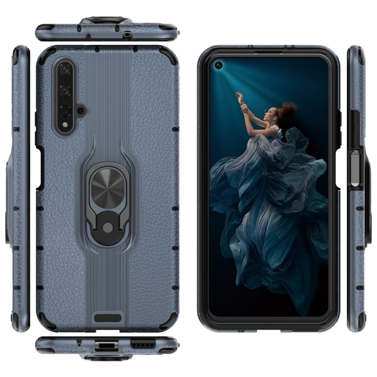 For Huawei Honor 20 Shockproof PC + TPU Case with Ring Holder