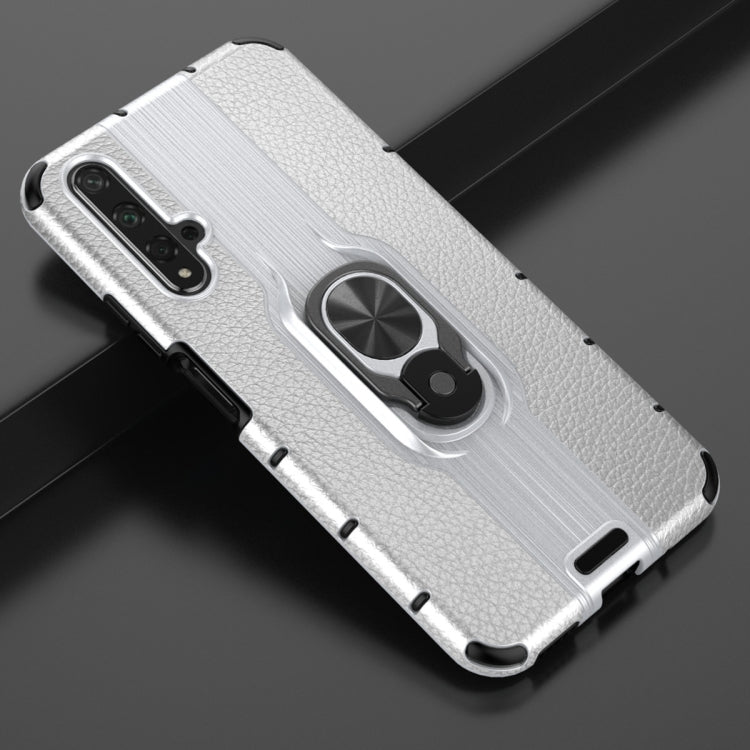 For Huawei Honor 20 Shockproof PC + TPU Case with Ring Holder