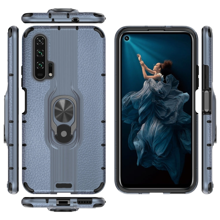 For Huawei Honor 20 Pro Shockproof PC + TPU Case with Ring Holder
