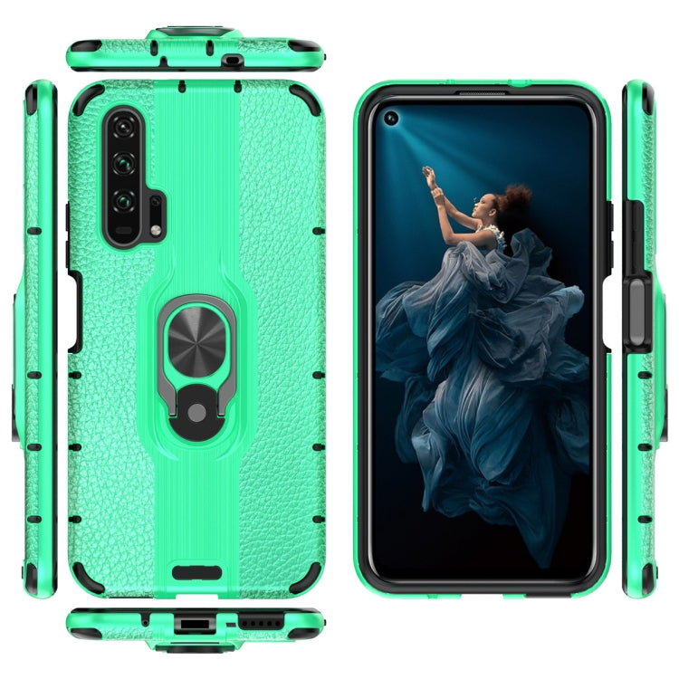 For Huawei Honor 20 Pro Shockproof PC + TPU Case with Ring Holder