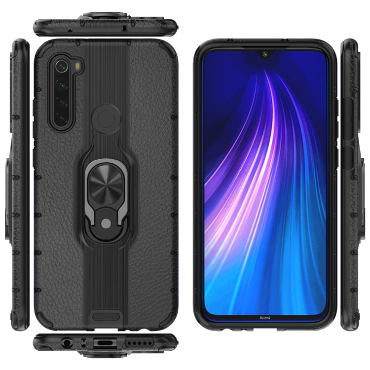 For Xiaomi Redmi Note 8 Shockproof PC + TPU Case with Ring Holder