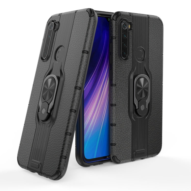 For Xiaomi Redmi Note 8 Shockproof PC + TPU Case with Ring Holder