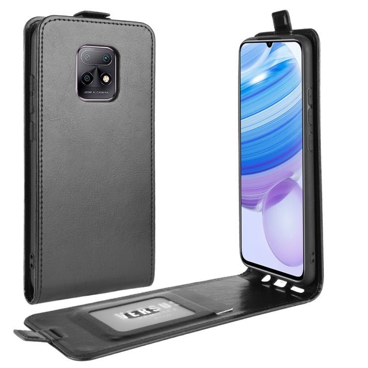 For Xiaomi Redmi 10X 5G / 10X Pro 5G R64 Texture Single Vertical Flip Leather Protective Case with Card Slots & Photo Frame