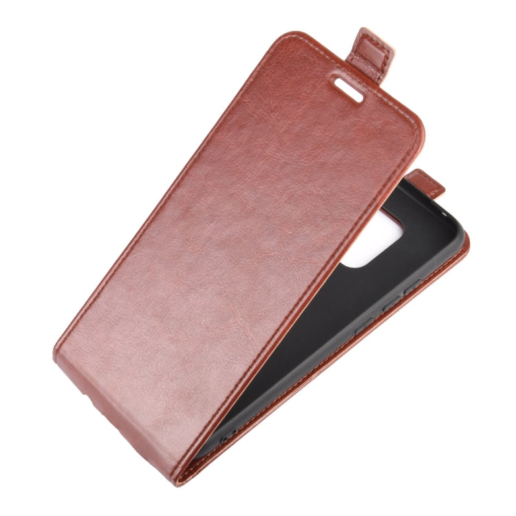 For Xiaomi Redmi 10X 5G / 10X Pro 5G R64 Texture Single Vertical Flip Leather Protective Case with Card Slots & Photo Frame