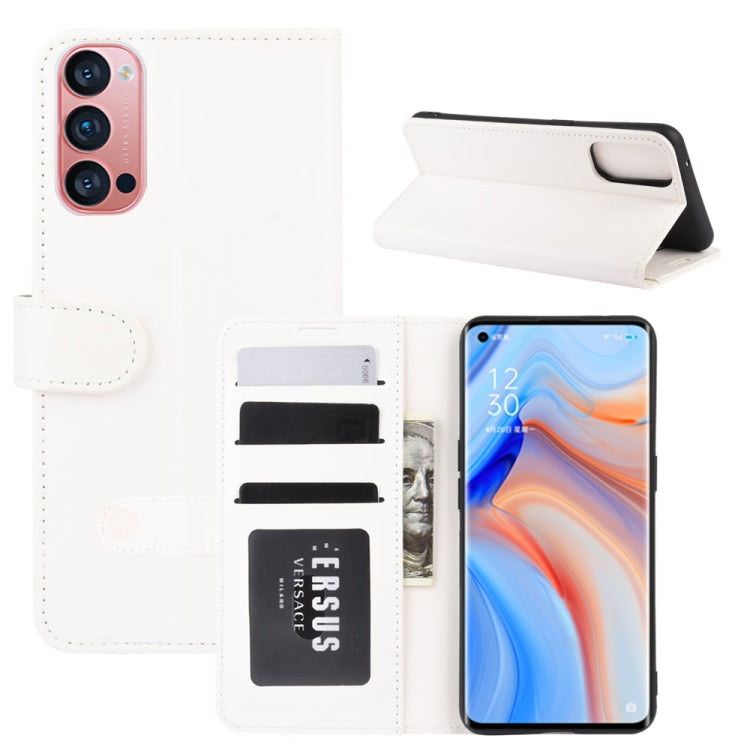 For OPPO Reno 4 Pro 5G R64 Texture Single Horizontal Flip Protective Case with Holder & Card Slots & Wallet& Photo Frame