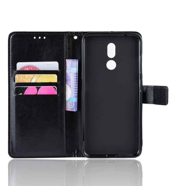 Retro Crazy Horse Texture Horizontal Flip Leather Case for Nokia 3.2, with Holder & Card Slots & Photo Frame