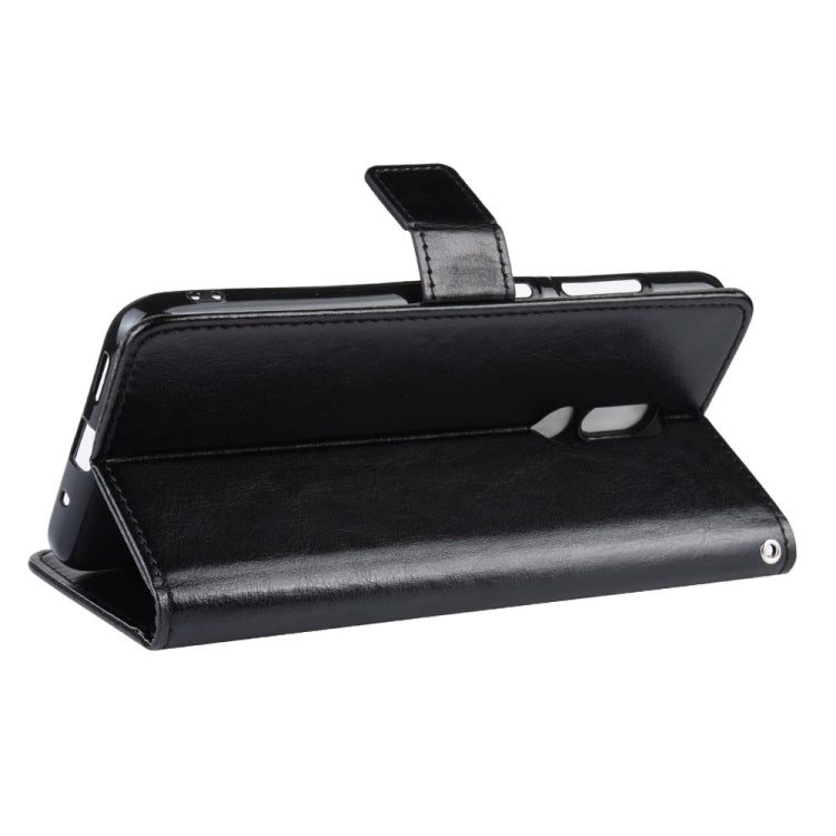 Retro Crazy Horse Texture Horizontal Flip Leather Case for Nokia 3.2, with Holder & Card Slots & Photo Frame