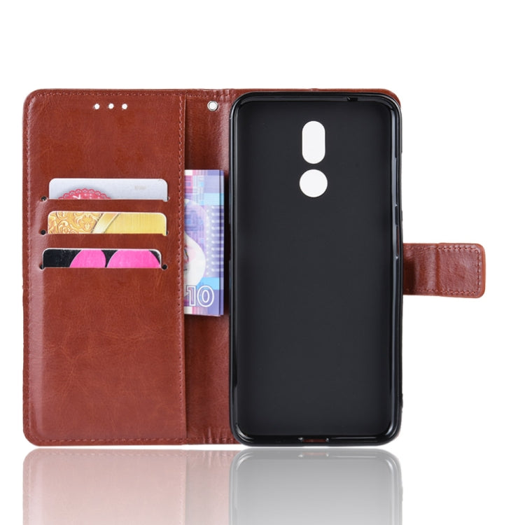 Retro Crazy Horse Texture Horizontal Flip Leather Case for Nokia 3.2, with Holder & Card Slots & Photo Frame