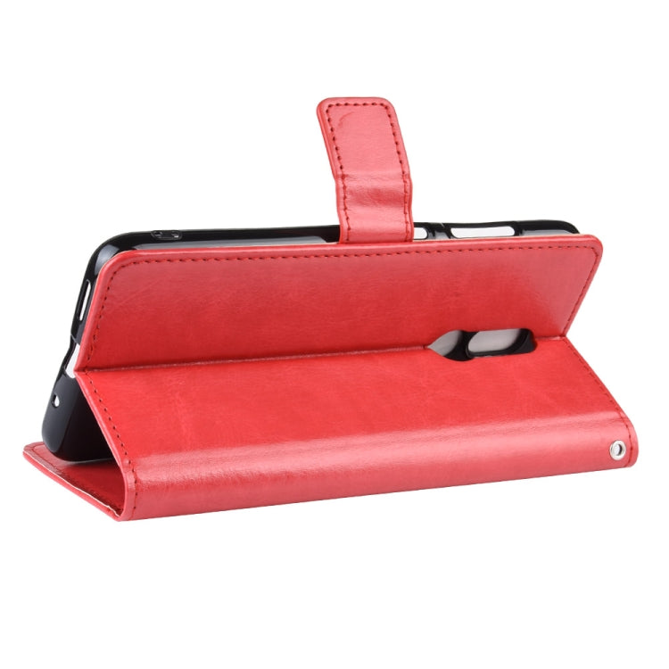 Retro Crazy Horse Texture Horizontal Flip Leather Case for Nokia 3.2, with Holder & Card Slots & Photo Frame