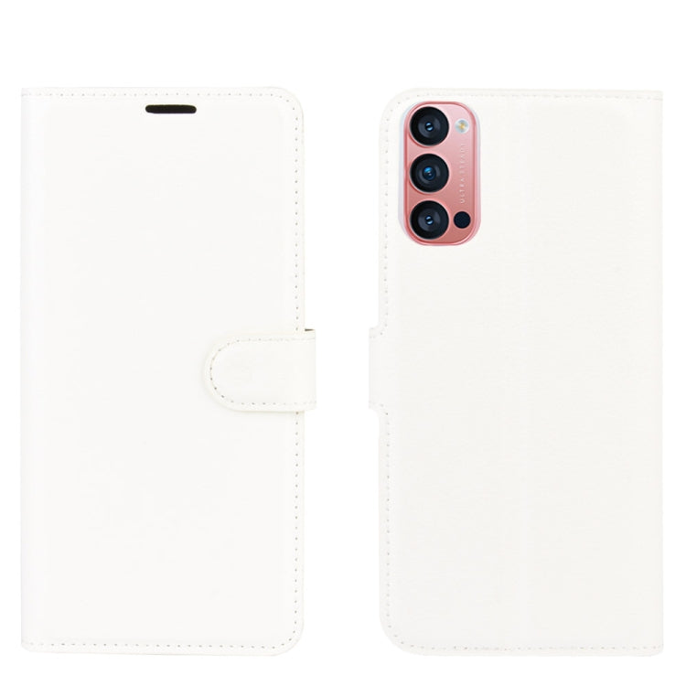 For OPPO Reno 4 Pro 5G Litchi Texture Horizontal Flip Protective Case with Holder & Card Slots & Wallet