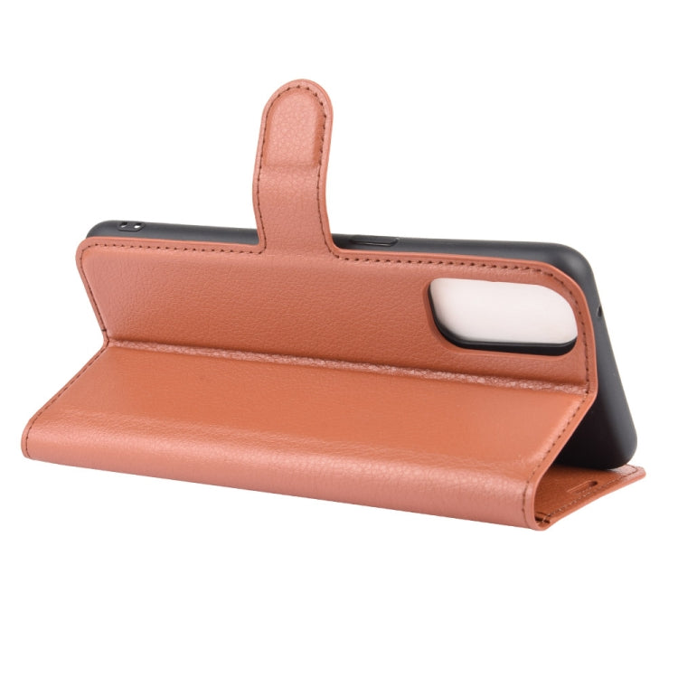 For OPPO Reno 4 Pro 5G Litchi Texture Horizontal Flip Protective Case with Holder & Card Slots & Wallet