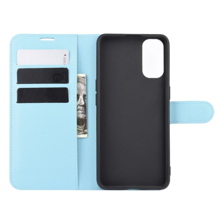 For OPPO Reno 4 Pro 5G Litchi Texture Horizontal Flip Protective Case with Holder & Card Slots & Wallet