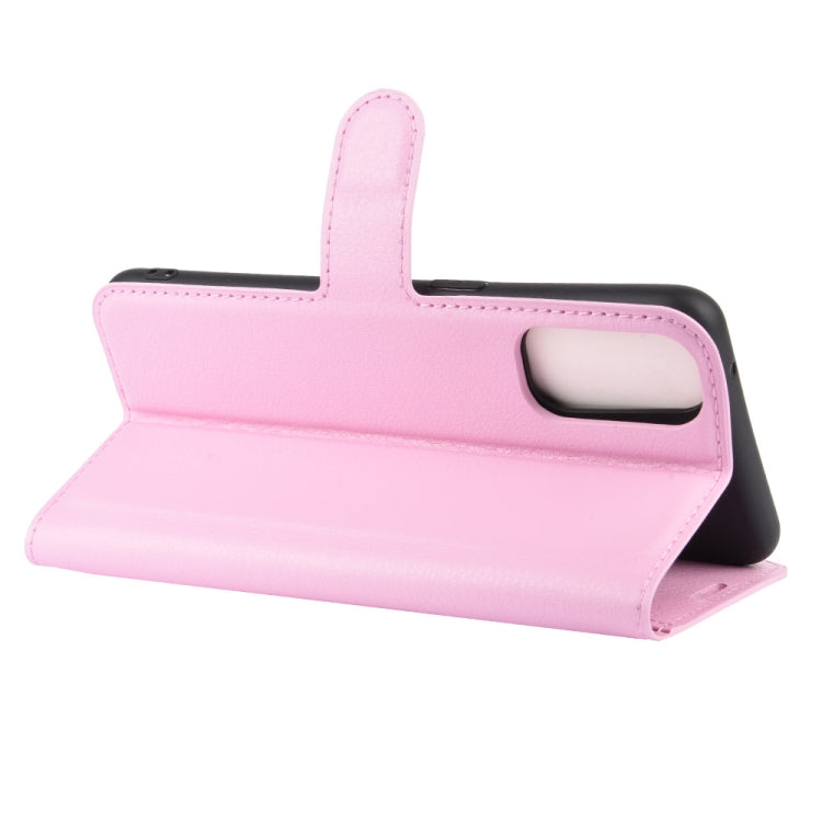 For OPPO Reno 4 Pro 5G Litchi Texture Horizontal Flip Protective Case with Holder & Card Slots & Wallet