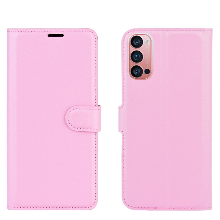 For OPPO Reno 4 Pro 5G Litchi Texture Horizontal Flip Protective Case with Holder & Card Slots & Wallet